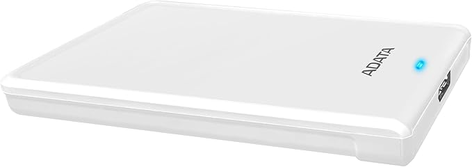 ADATA AHV620S-1TU3-CWH 1TB External Hard Drive White