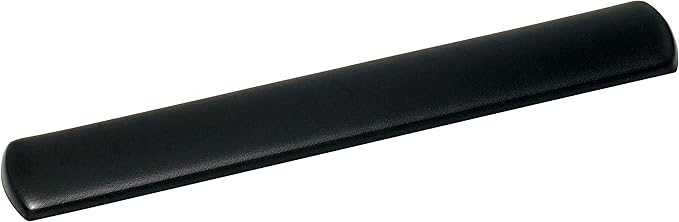 Keyboard Wrist Rest Gel Black Leatherette Kp200le