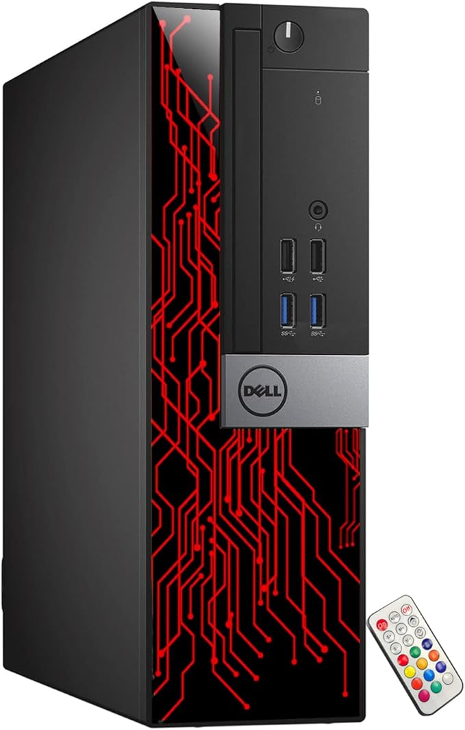 Dell OptiPlex Small Form Factor Computer with 24 Inch Monitor Intel Core i5 6500 Processor 3.2 GHz 8GB RAM 512GB SSD Windows 11 Pro WiFi Keyboard &amp Mouse (Renewed)