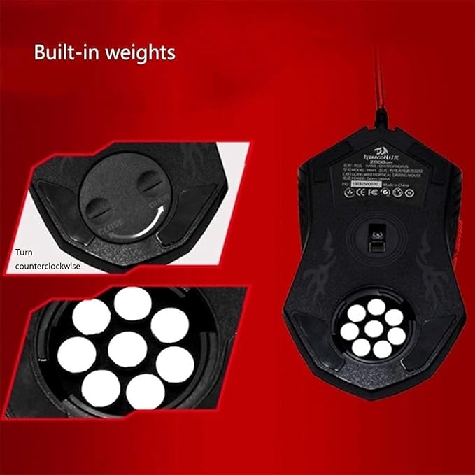 Backlit Wired Gaming Keyboard and Mouse Combo Illuminated Cable Game Support Waterproof Line Length 1.8 Meters