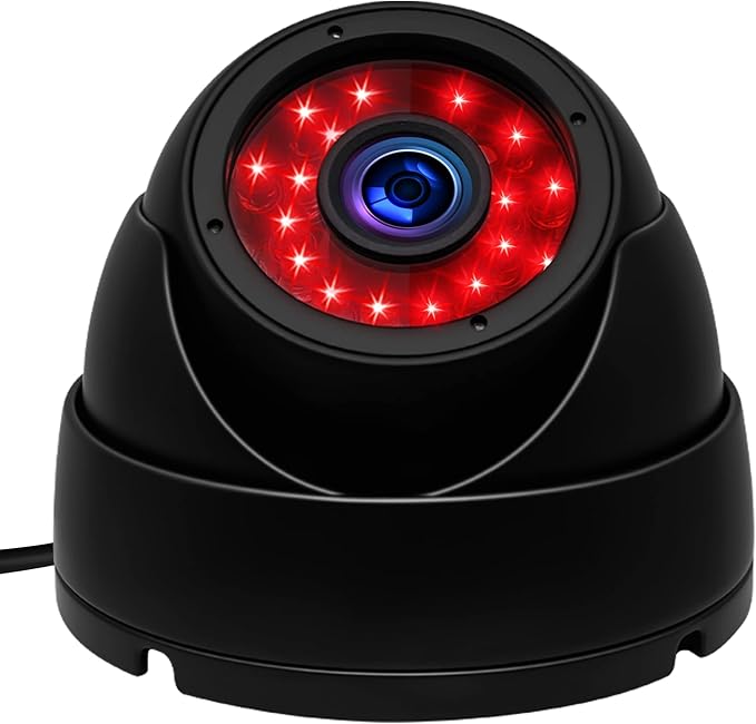 Sony IMX323 Sensor Mini Night Vision Dome USB Webcam HD 1080P UVC USB2.0 PC Camera 0.01LUX Low Light Home Surveillance Baby Camera for Computer Laptop Raspberry Pi