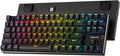 Redragon K660RGB-PRO (K556 TKL) Wireless Gaming Keyboard 80% 87 Keys BT/2.4Ghz Tri-Mode Aluminum Mechanical Keyboard w/Mac Function Keys Hot-Swap Sockets &amp Noise Absorbing Form Red Switch