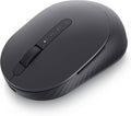 Dell MS7421W Premier Rechargeable Wireless Mouse - Bluetooth 5.0/2.4GHz Radio Frequency Connectivity Optical LED Sensor Mechanical Scroll 7 Buttons Programmable Adjustable DPI - Graphite Black