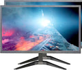 19 inch HD (1440 x 900) Monitor 2PACKS 75Hz Refresh Rate HDMI x1 Small Thin Monitor for laptops Computers and desktopsLED Display VGA/HDMI Connection.VESA:75 * 75MM