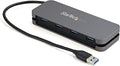 StarTech.com 4 Port USB 3.0 Hub - USB-A to 4X USB-A - SuperSpeed 5Gbps Portable USB 3.1 Gen 1 Type-A Hub - USB Bus Powered - Laptop/Desktop USB Hub with Long Cable 11 &amp Cable Management (HB30AM4A