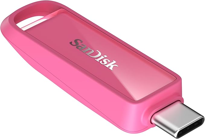 SanDisk 1TB Phone Drive with USB Type-C - for Smartphones Tablets and Computers - Up to 150MB/s USB 3.2 Gen 1 - Seastar Pink - SDIXS0N-1T00-GN6NG