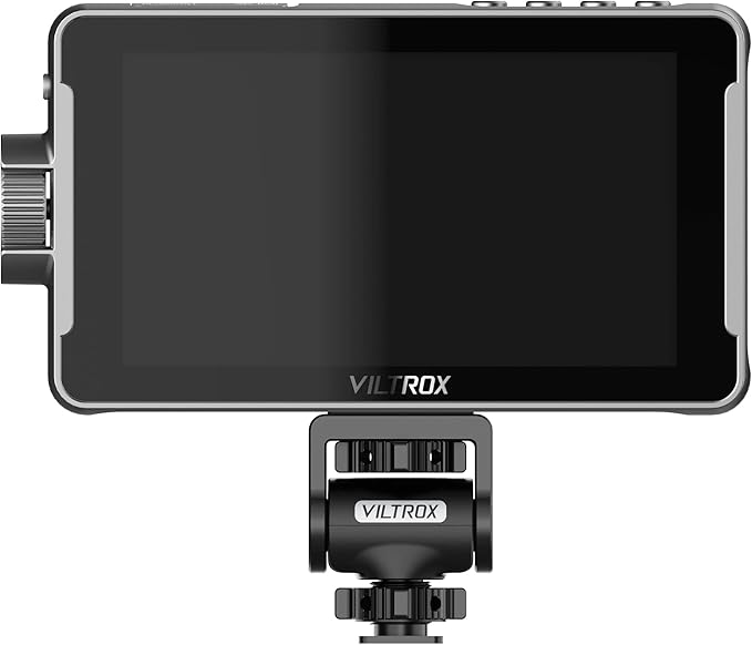VILTROX 5.5 Inch 1200nits 4K 10bit HDMI Field Monitor Touchscreen 3D LUT Portable Video Kit With Battery On-Camera RGB Parade Histogram Waveform Focus Assist (DC-550 Pro)