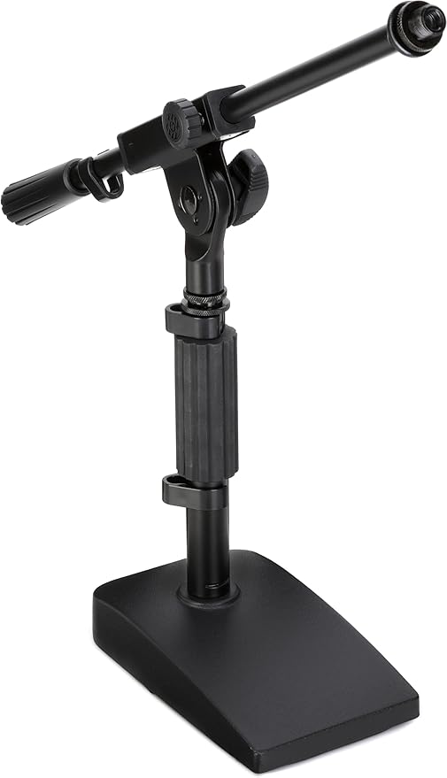Shure MV7+ Hybrid Podcast Microphone with Mic Stand - White