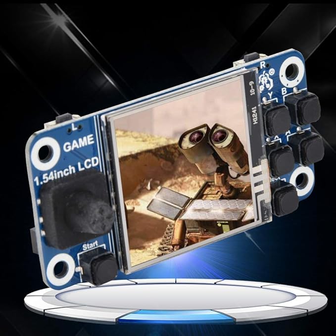 1.54in LCD Display Mini Game Console Screen Board Module for 2B/3B+/Zero W