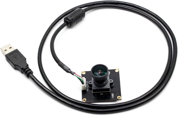 TOP1 OV2710 2MP USB Camera (A) Better Sensitivity in Low-Light Condition Compatible with Raspberry Pi and Jetson Nano UVC Protocol Driver-Free Plug-and-Play