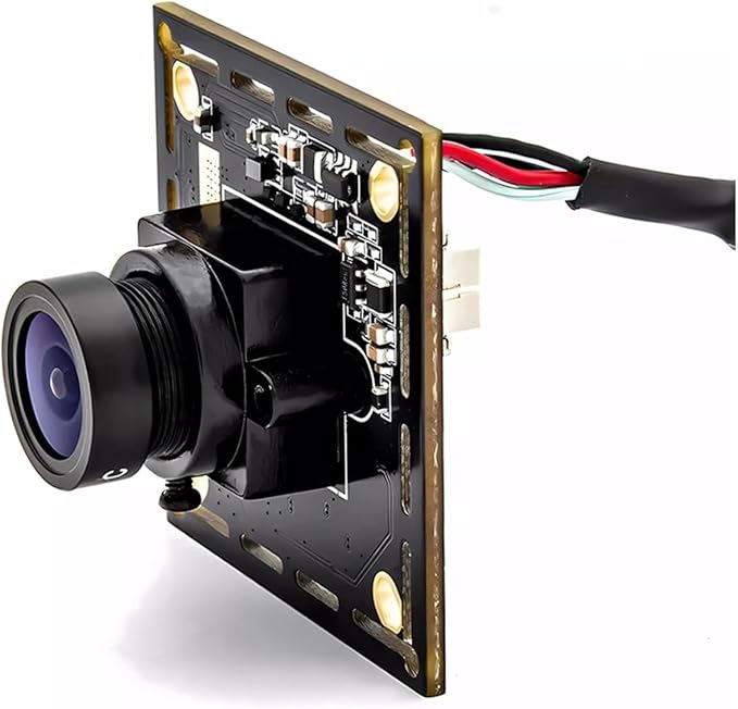 Global Shutter USB Camera Module 1080P 90FPS AR0234 Board with 2mm 108 Wide Angle View M12 Lens High Frame Rate Camera