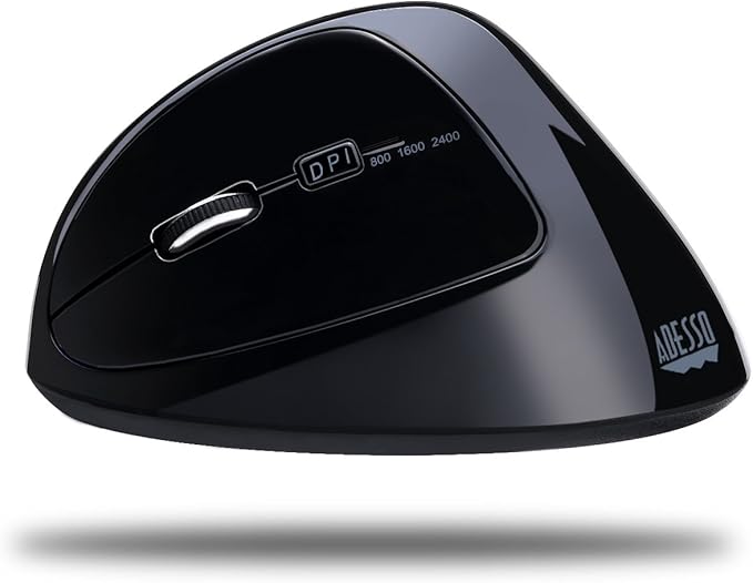 Adesso iMouse E70-2.4GHz Wireless Ergonomic Vertical Left-Handed Mouse