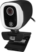 Adesso Motion Tracking 1080P Webcam AI Auto Tracking Noise Cancellation Mic Web Camera for PC Streaming Meeting etc.