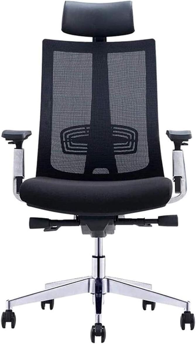 Office Chair Gaming Chair Computer Chair Office Chair Breathable Mesh Computer Chair with Ergonomic Adjustable Lumbar Support Chair with Adjustable Armrest and Headrest Soft Cushion
