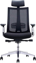 Office Chair Gaming Chair Computer Chair Office Chair Breathable Mesh Computer Chair with Ergonomic Adjustable Lumbar Support Chair with Adjustable Armrest and Headrest Soft Cushion