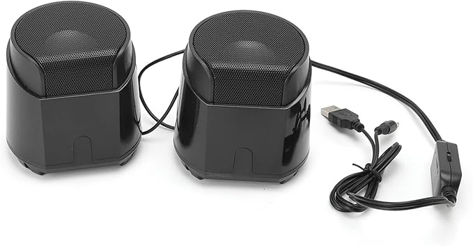 aqxreight Experience USB Powered Speaker Home Portable Wired Speaker Subwoofer Multimedia Speakers for Computer Phone Laptop Stereo Surround Sound Speaker Speakers