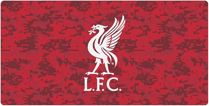 Head Case Designs Officially Licensed Liverpool Football Club Digital Camou Liverbird Graphics 23.62 x 11.81 x 0.12 inches (600 x 300 mm) - L Gaming Office Desk PC Keyboard Mouse Mat Pad