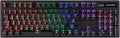 Abko Hacker K560 Moving Led Hotswap Gaming Mechanical Keyboard Rainbow Moving Led Viki Type Quick Swap Dual Injection [Korean-English Layout] (Brown Switch)