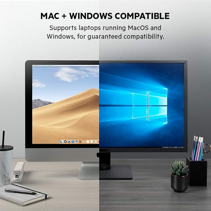 Belkin Thunderbolt 3 Dock Pro w/ Thunderbolt 3 Cable - USB-C Hub - USB-C Docking Station for MacOS &amp Windows Dual 4K @60Hz 40Gbps Transfer Speed 85W Upstream Charging w/ Ethernet SD &amp Aud