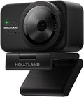 Hollyland Lyra Webcam UHD 4K Webcam for PC 1/1.5 Sensor Auto Framing PDAF Control for Live Streaming Video Calls Gaming Works with Zoom Teams Twitch &amp More