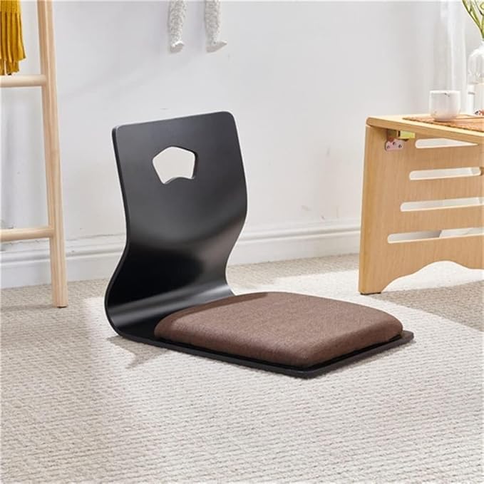 BTZHY Floor Chair Home Task Chair Living Room Tatami Legless Chair Asian Chair Design Legless Chair