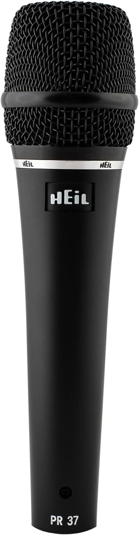 Heil PR 37 Dynamic Microphone for Live Sound Applications XLR Microphone for Live Music Wide Frequency Response Ultra-Clear Sound Superior Rear Noise Rejection and Durable Construction - Black