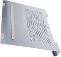 jojofuny Aluminum Alloy Laptop Cooling Pad Stand with USB Fan Ventilated Support for Notebooks to 17.3 Inch Quiet Cooling Rack Compatible with Gaming and Office Laptops Gray