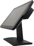 15 Inch 4:3 Ratio 10 Point Projective Capacitive Touch Screen Monitor Touch POS Monitor with MSR Stable Base No Shaking USB Free Driver