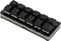 Zunate 12 Key Mechanical Gaming Keyboard One Handed Macro Customized OSU Keyboard USB C Wired Programmable RGB Backlit Keyboard for PC (Black)