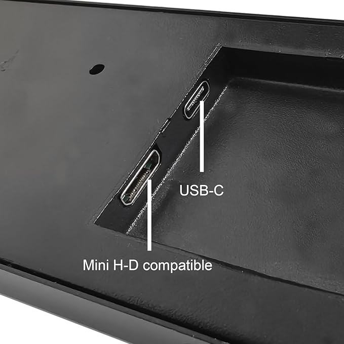VSDISPLAY 9.1 Inch 462x1920 LCD Screen Small Stretched Bar Display for D32 Computer PC Case Monitoring CPU GPU RAM Temperature Data