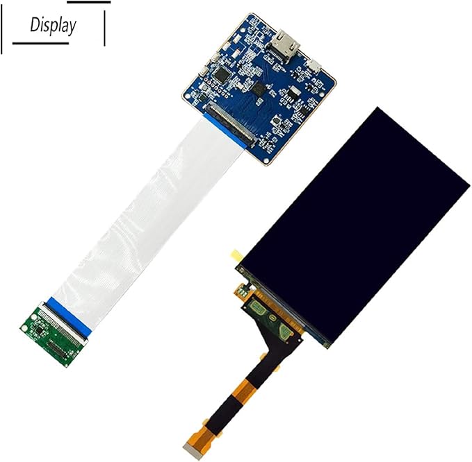 DAGIJIRD 5.5 Inch 1440X2560/2K LCD Screen LS055R1SX04 with Backlight MIPI LCD Controller Board for 3D Printing