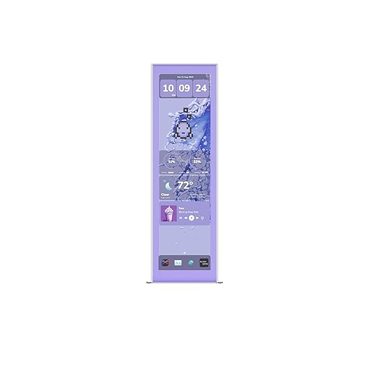 Hyte Y70 Touch Infinite Display Upgrade Screen Kit for PC Case - 14.9 IPS Display - 2.5K Resolution - 60Hz - 10-Point Touch - Taro Milk (Purple)