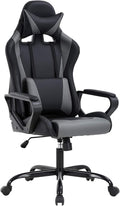 BestOffice PC Gaming Chair Ergonomic Office Chair Cheap Desk Chair Executive Task Computer Chair Back Support Modern Executive Adjustable Arms Rolling Swivel Chair for Women Men