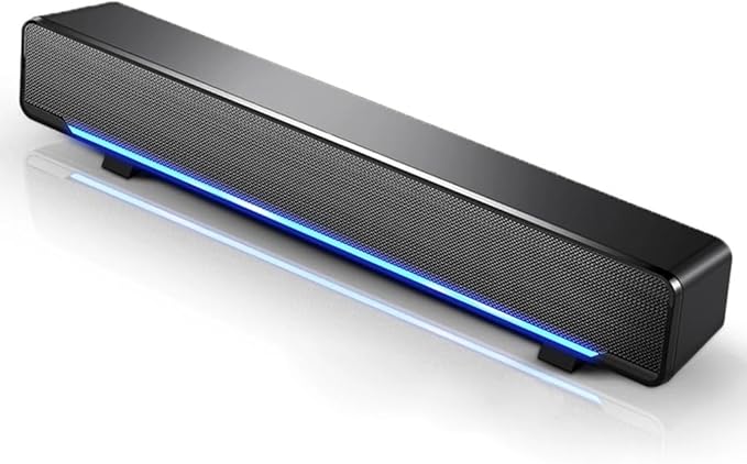 Wired Powerful Computer Speaker Bar Stereo Subwoofer Bass Surround Sound Box for PC Laptop Phone