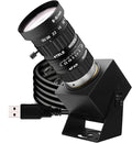 SVPRO 12MP USB Camera with 5-50mm Telephoto Lens 10X Optical Zoom Manual Webcam 1080P 120fps High Speed UVC Macro Camera for PC/Mac/Linux/Android (12MP Industrial-Grade Professional Variable Lens)