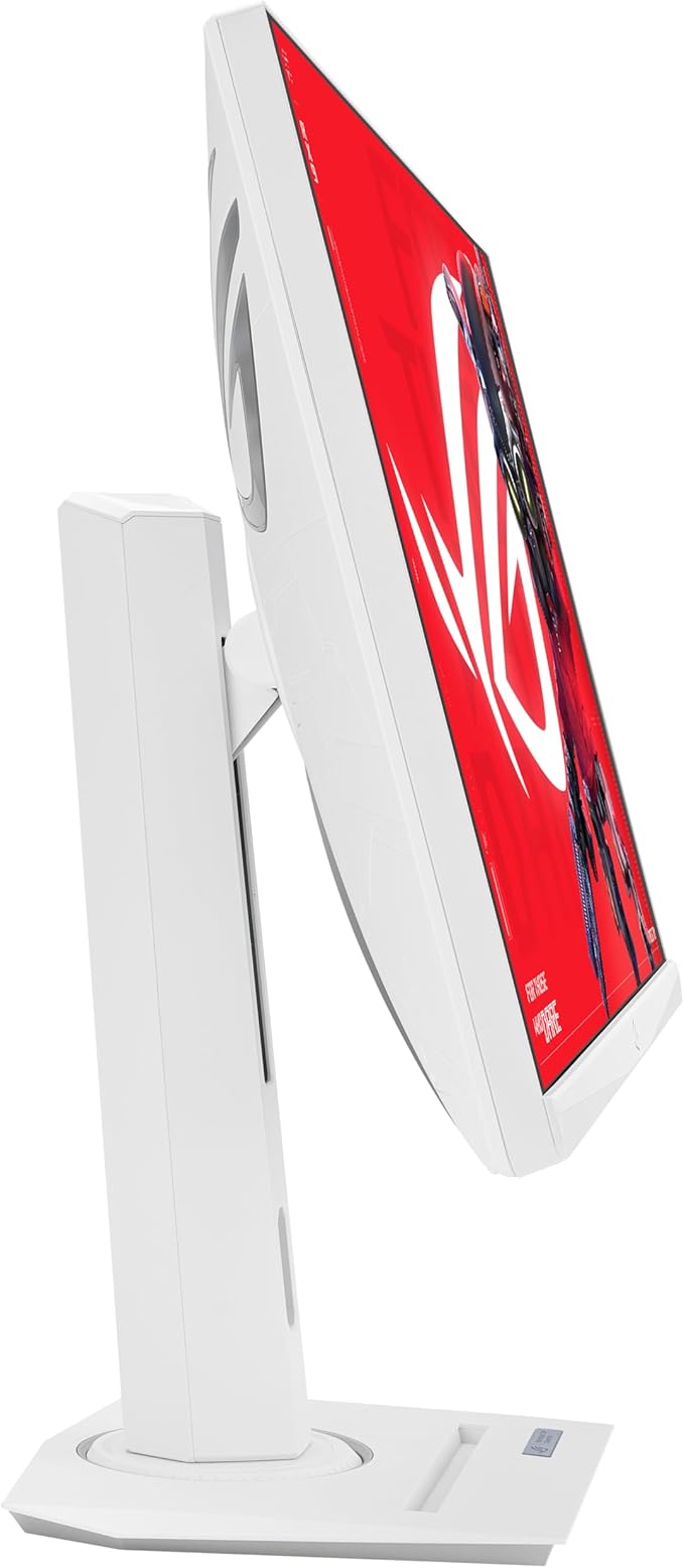 ASUS ROG Strix 27” 1440P USB-C HDR Gaming Monitor (XG27ACG-W) - White QHD 180Hz 1ms Fast IPS DCI-P3 95% Extreme Low Motion Blur Sync G-Sync Compatible Tripod Socket AI Gaming 3yr Warranty