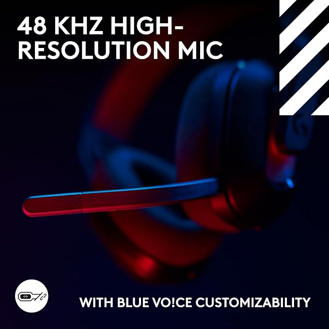 Logitech G Astro A20 X Lightspeed Wireless Gaming Headset for PS5 Xbox Nintendo Switch/Switch 2 PC with 2-System PLAYSYNC Audio Bluetooth LIGHTSYNC RGB and 48 kHz Boom Mic - Black