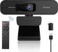 NexiGo N940P 2K Zoomable Webcam with Remote and Software Controls Sony Sensor 1080P@60FPS 3X Zoom in Dual Stereo Microphone for Zoom/Skype/Teams/Webex (Black) (Renewed)