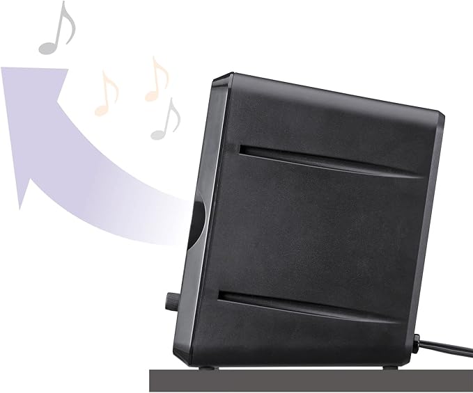Sanwa Supply MM-SPL6BKN Multimedia Speaker 20W 0.1 inch (3.5 mm) Stereo Mini Jack Connection