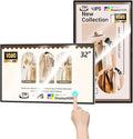 MWE 32 inch Wall Mount Digital Signage FHD Touchscreen Monitor Android 14 Multi-Touch Screen Smart Split Commercial Advertising Display Time Switch CMS Management HD-MI/ USB/ WiFi/ for Windows