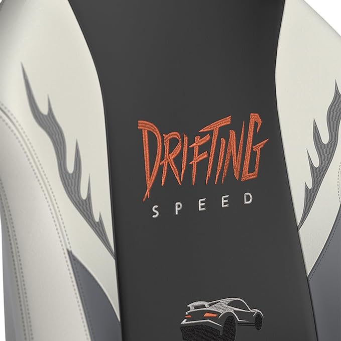 DXRacer Drifting XL Ergonomic Video Gaming Chair with Lumbar Support and Headrest Reclining Computer Gaming Chairs for Adults Racing Style (EPU Leatherette Speed)