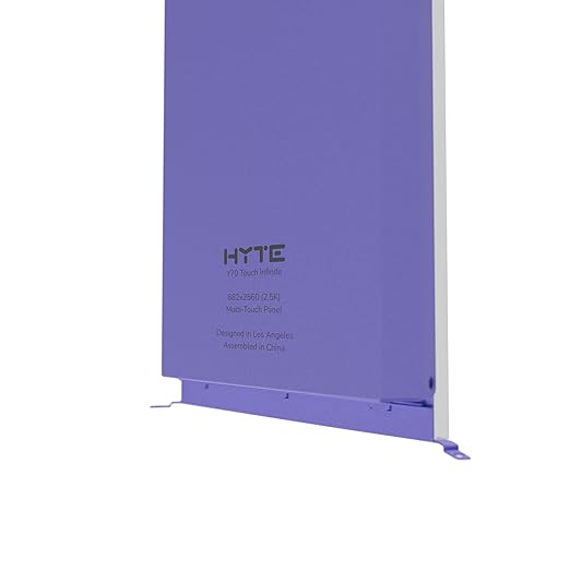 Hyte Y70 Touch Infinite Display Upgrade Screen Kit for PC Case - 14.9 IPS Display - 2.5K Resolution - 60Hz - 10-Point Touch - Taro Milk (Purple)