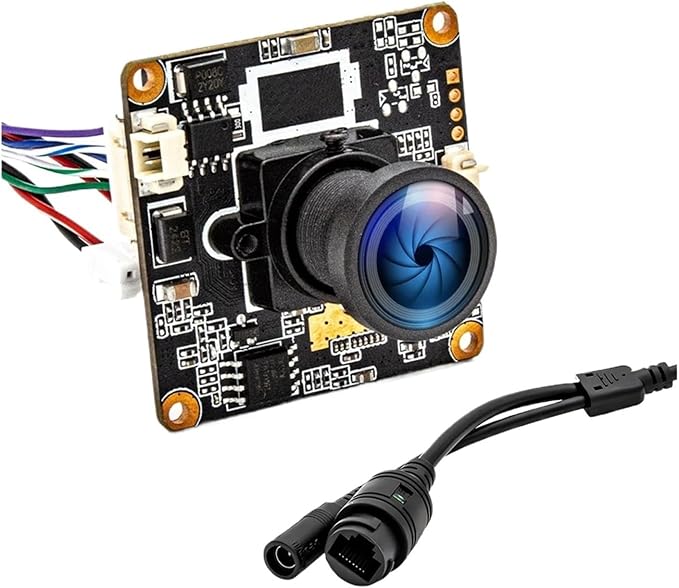 IP Network Camera 3MP 25FPS Mini POE48V Camera Wide Angle 2mm 121 Degree M12 Lens Safety HD Security Webcam Module