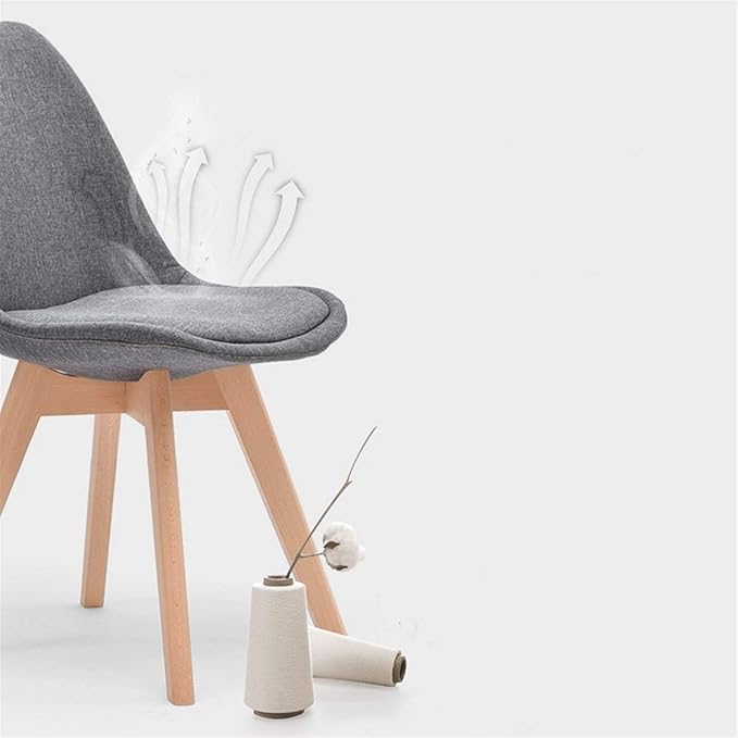 Mlaea Racing Gaming Club Chair Classroom Dormitory Hotel Chair with Back Support Home Office Desk Chair Wood Legs 43 * 43 * 83CM(Color:#4)