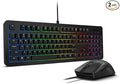 Lenovo Legion KM310 RGB Wired Gaming Keyboard &amp Mouse Combo - K310 Keyboard w/Silent Operation &amp Compact Water-Resistant Design - M300S Mouse with 8000 Adjustable DPI 220 IPS 6 Programmable