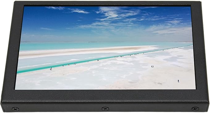 Sanpyl 5 Inch Portable Monitor 800x480 LCD Display 60Hz 16:9 170 Degrees Full View Metal Housing Mini Second External Monitor for Laptop External Computer Monitor