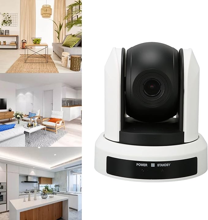 PTZ Conference Camera Conference Room Camera System USB HD 1080P 2.19MP 3X Fixed Focus Video Conference Camera for Business Meeting 100‑240V(U.S. Plug)