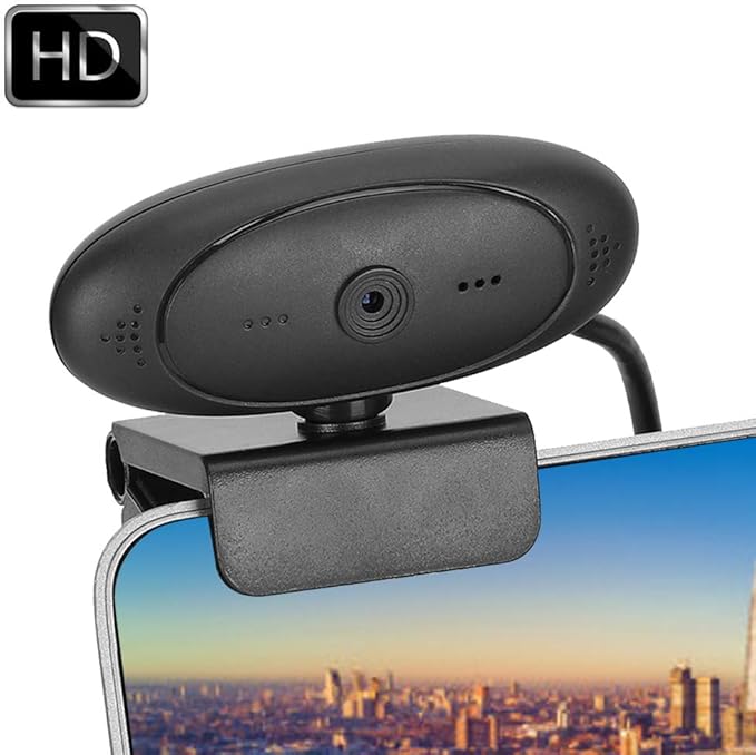 PC Camera Webcam HD 1080P with Built in Microphone Computer Accessory for Smooth Video Conferencing and Online Learning