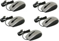 5-Lot Genuine Dell M534D Silver Premium 6-Button USB 1600 DPI Laser Scroll Mouse Compatible Dell Part Numbers: K251D M534D Y357C Model Number: M-UAV-DEL8