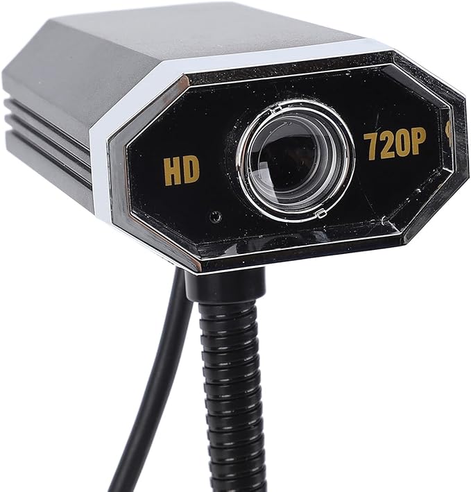 EBTOOLS USB Webcam 720P Plug and Play Computer Camera with Microphone Wide Compatibility Clear Image Transfer Flexible Design